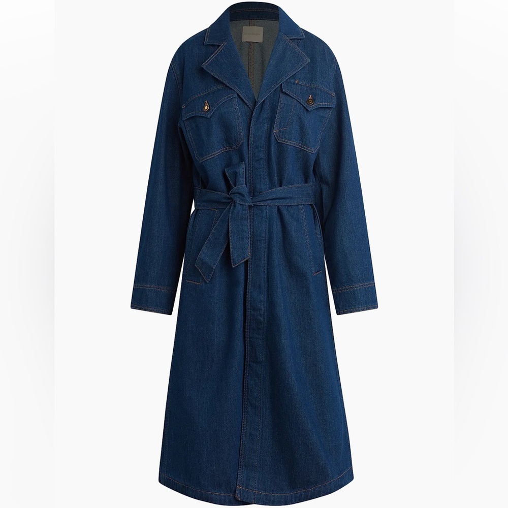 FAVORITE DAUGHTER Denim Trench - Picture 2 of 7